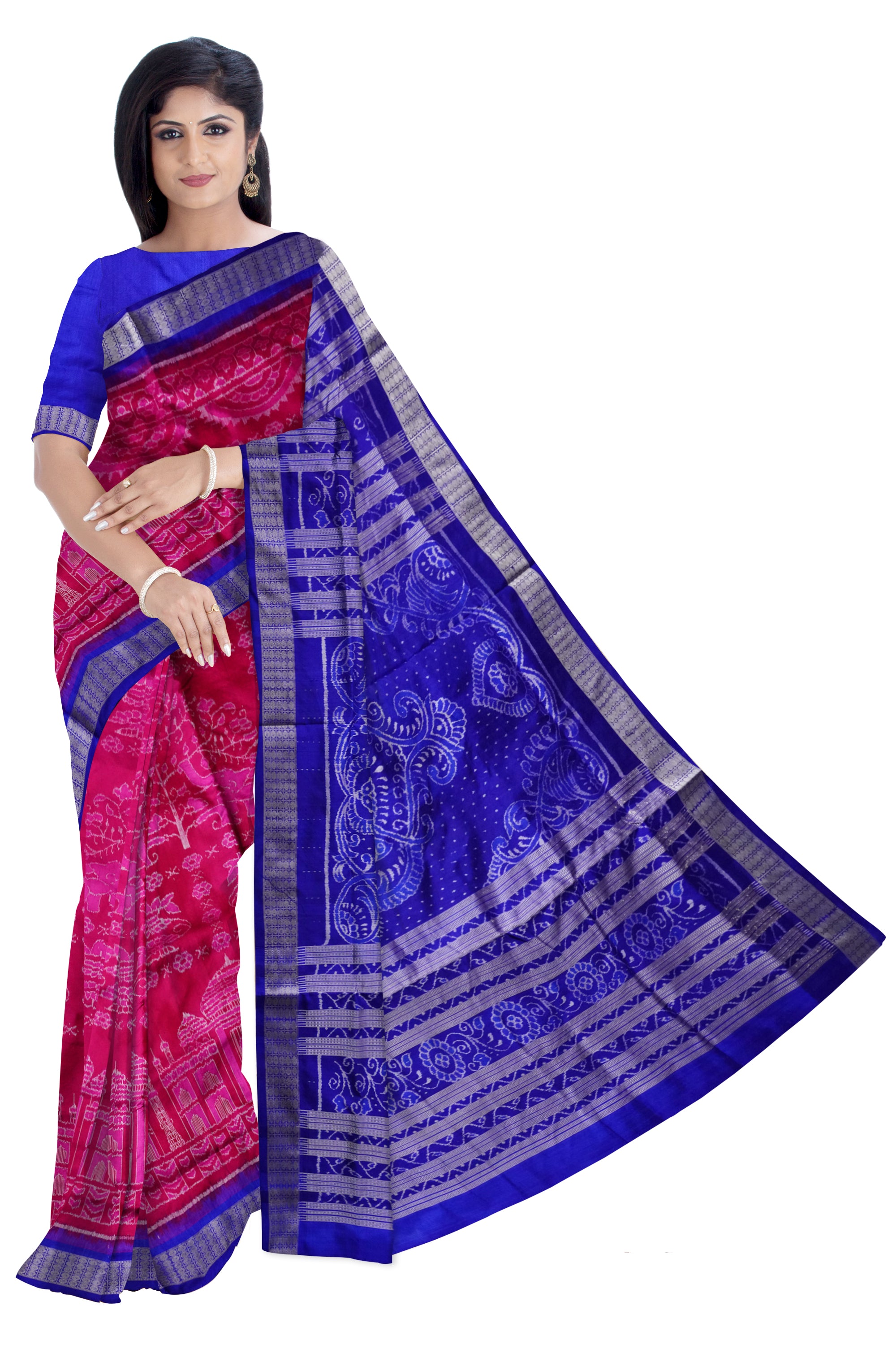 Bridal hot sale pata saree