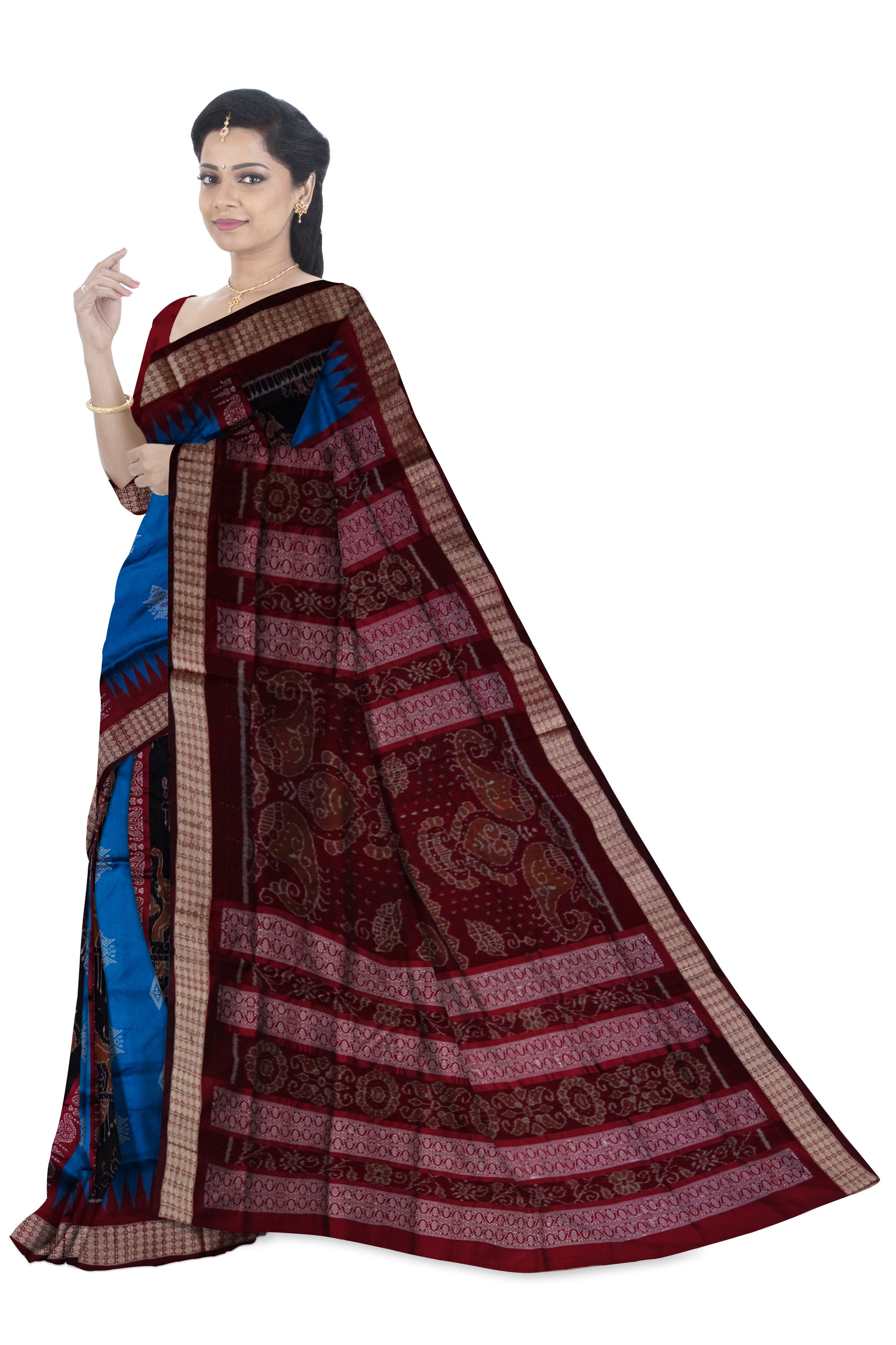 Fashion :: Saree :: SAMBALPURI BANDHA CRAFT Sambalpuri cotton