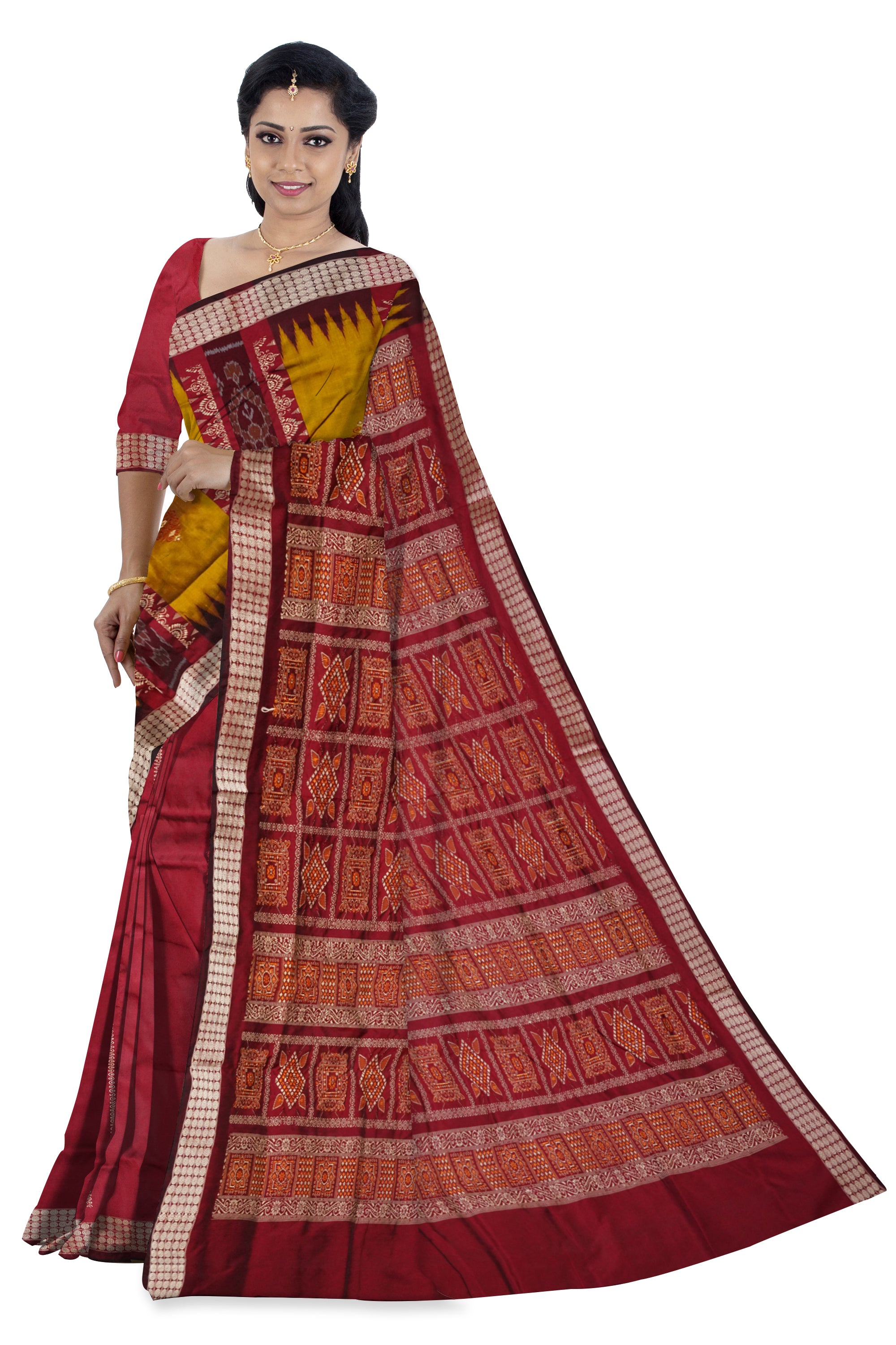 Buy Odisha Handloom Pure Sambalpuri Cotton Saree Online – Tagged 