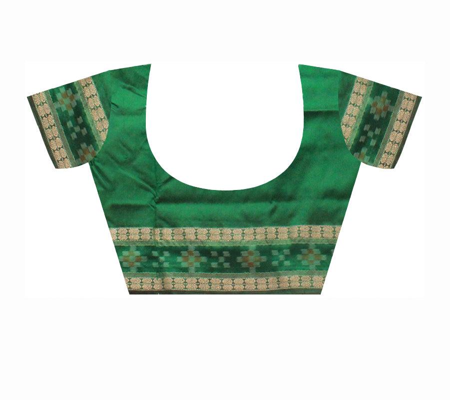 Buy Padam Sambalpuri pata saree with blouse at Amazon.in