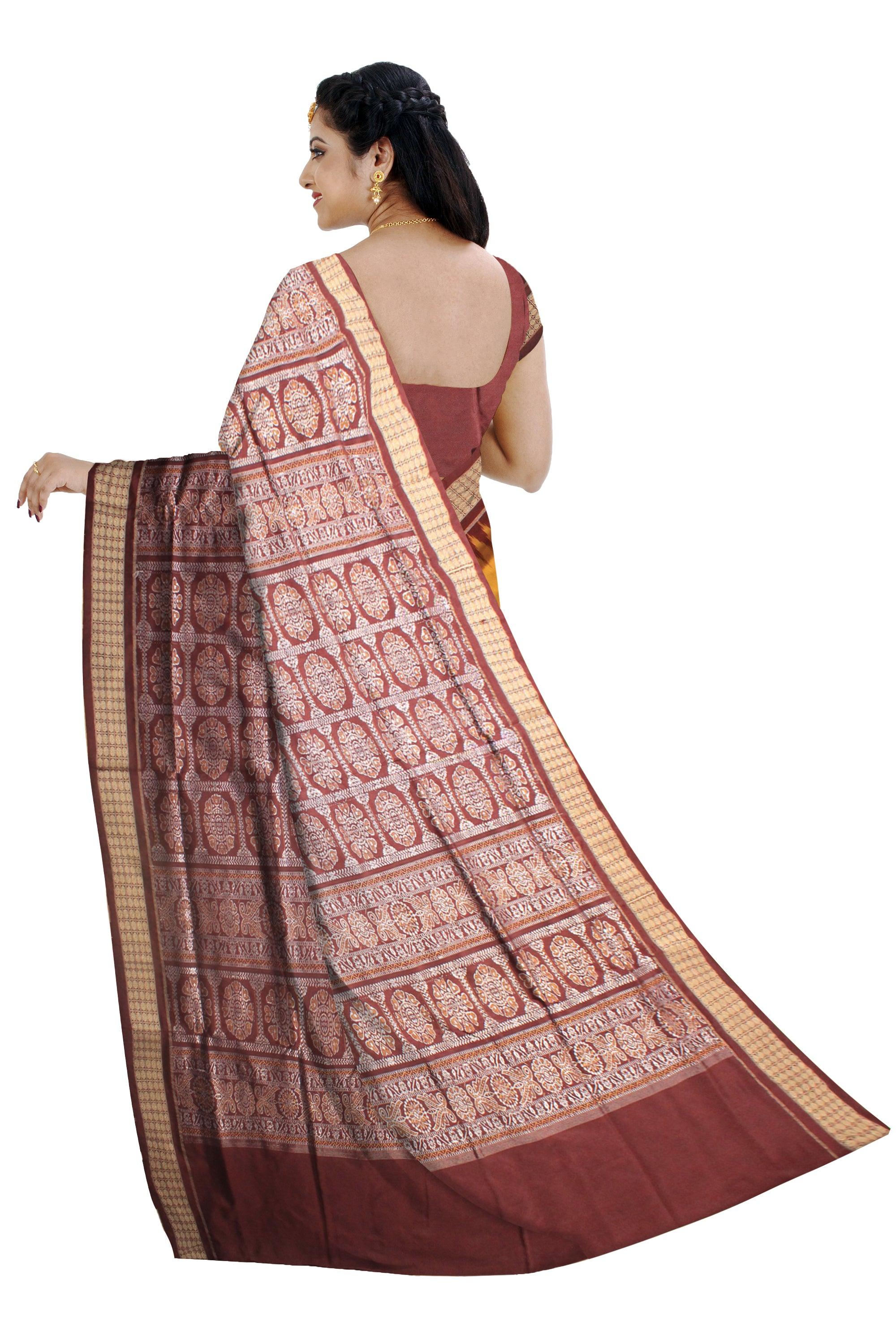 Buy online Women's Self Design Coffee Brown Colored Saree With Blouse from  ethnic wear for Women by Vasu Lehenga for ₹1449 at 46% off | 2024  Limeroad.com