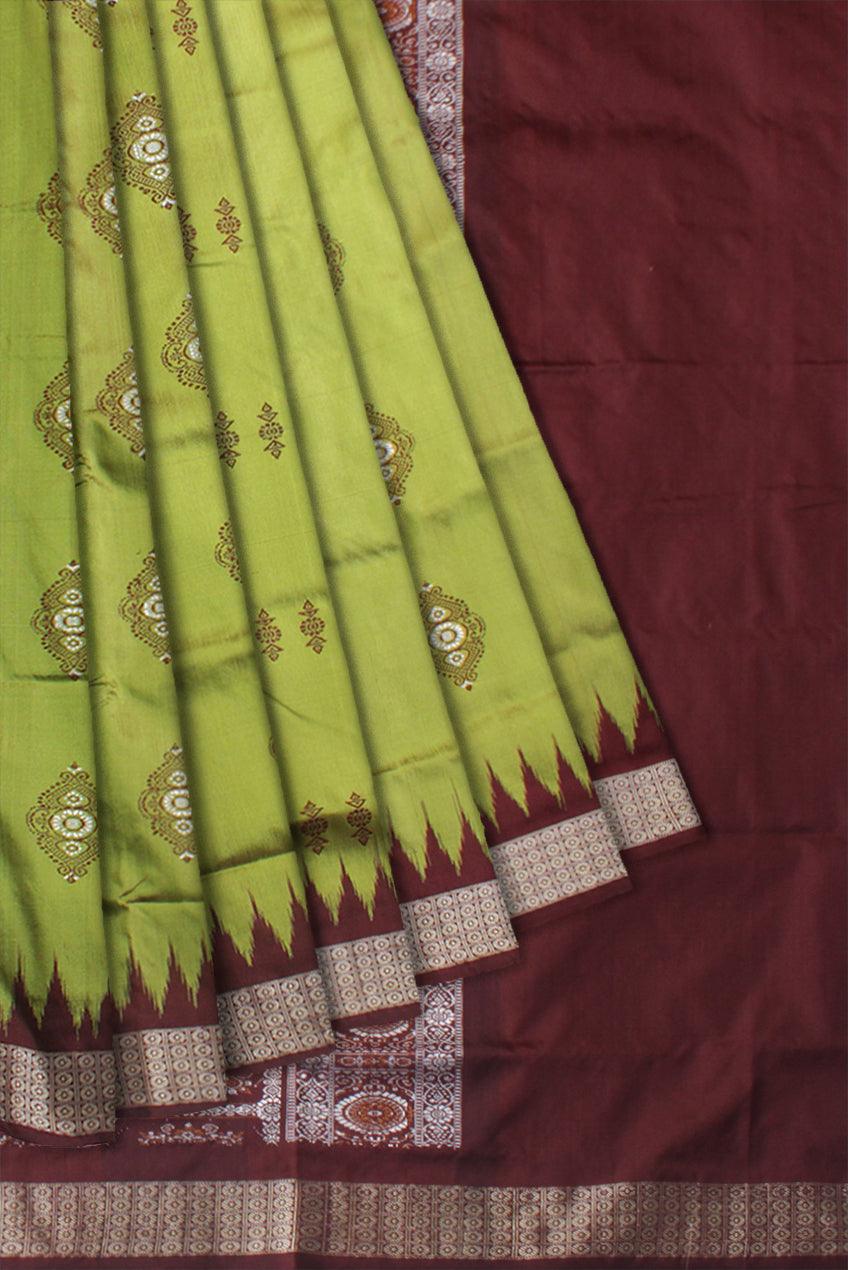 Fire Yellow Color Sambalpuri Silk Saree | Sambalpuri saree, Bollywood  outfits, Stylish sarees