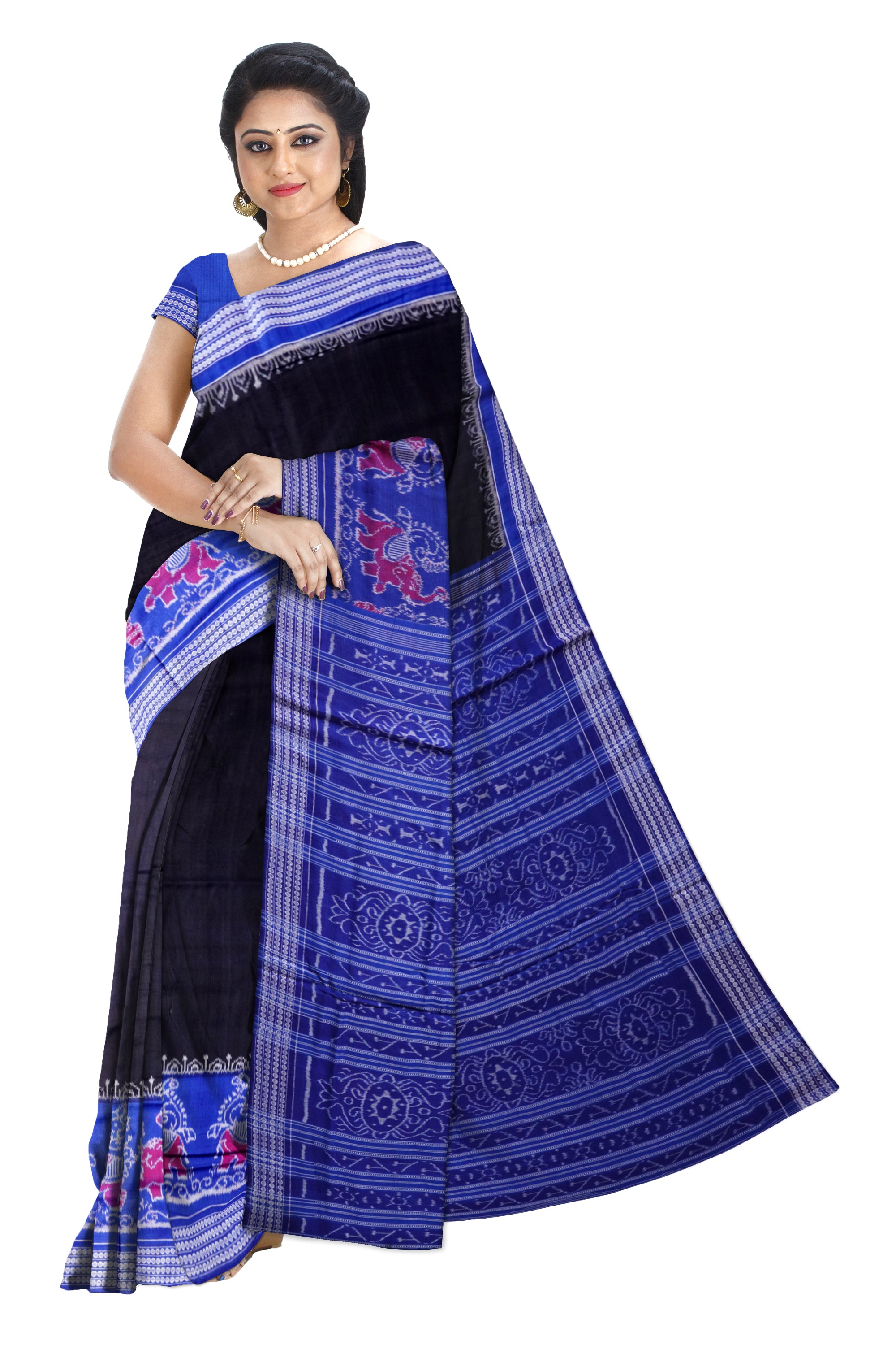 Buy Best Quality Sambalpuri Handloom Saree at best Price - Ritikart