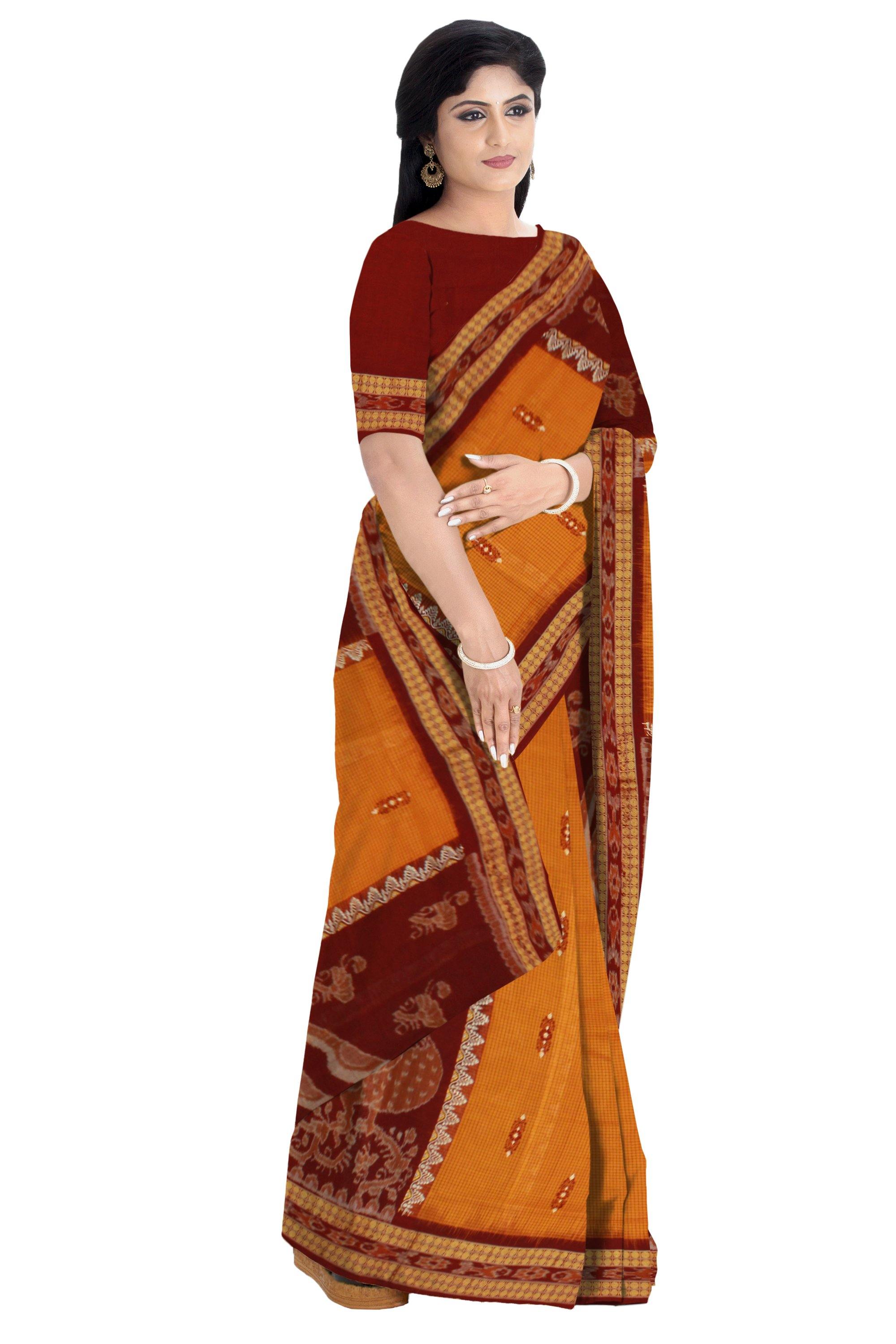 Banarasi Pashmina Silk Brocade Butti Saree With Mango Pattern Tassel Pallu  | Exotic India Art